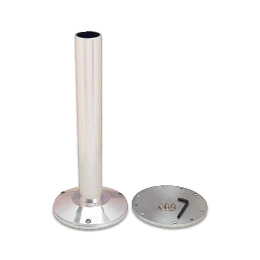 24 Ht X 2 7 8 Dia Aluminum Pedestal Flush Mount Pompanette 